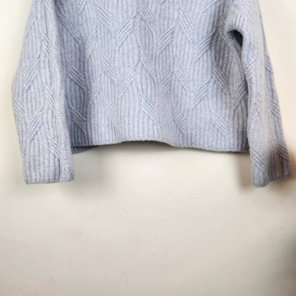 Samsoe Samsoe kei turtleneck Sweater in Gray dawn Size XS Wool Blend - Picture 10 of 13